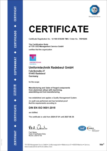 iso 9001 en