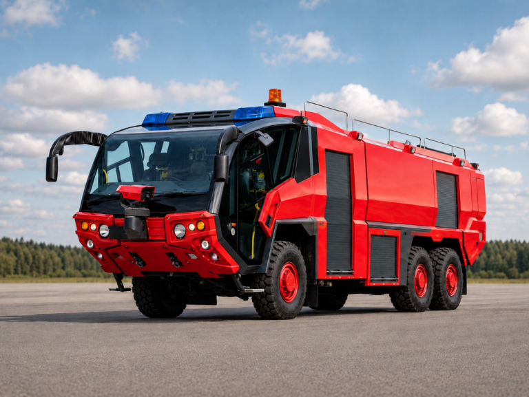 airport firefighter car